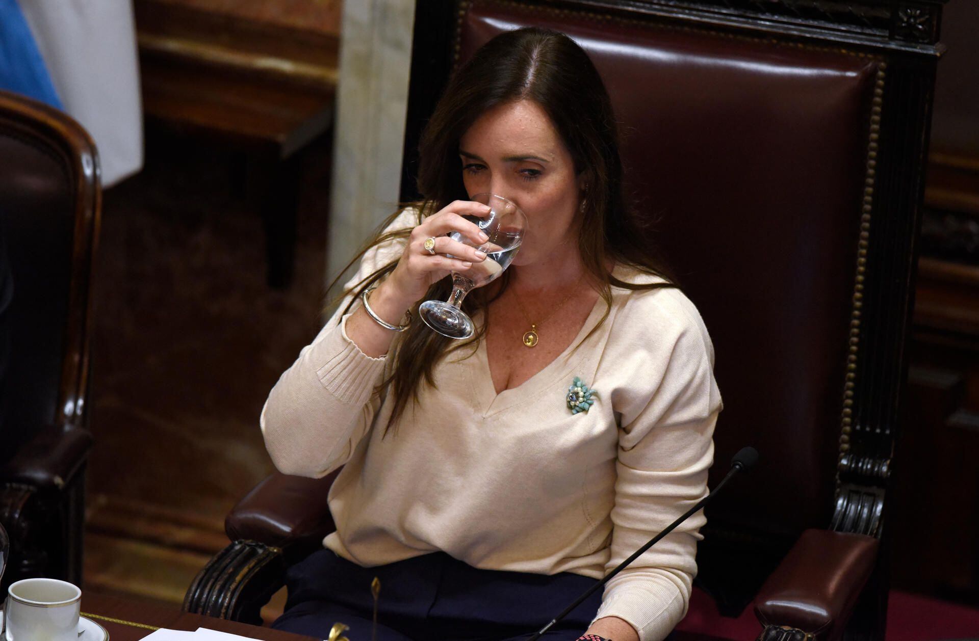 Al ser la vicepresidenta de Argentina, Villarruel es la presidenta del Senado.