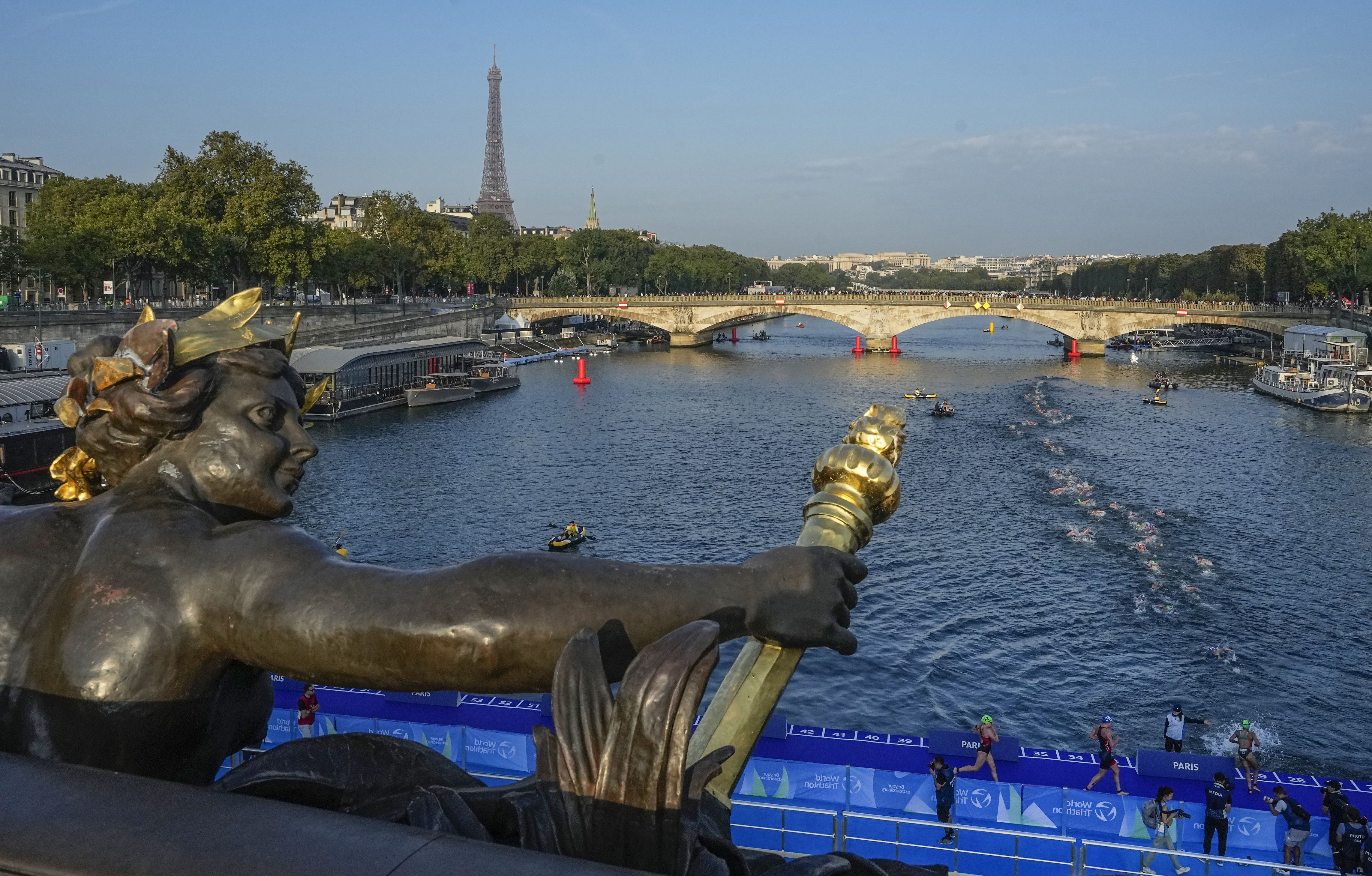 El río Sena será sede de diversas pruebas durante los Juegos Olímpicos de París 2024. (Foto: AP) 