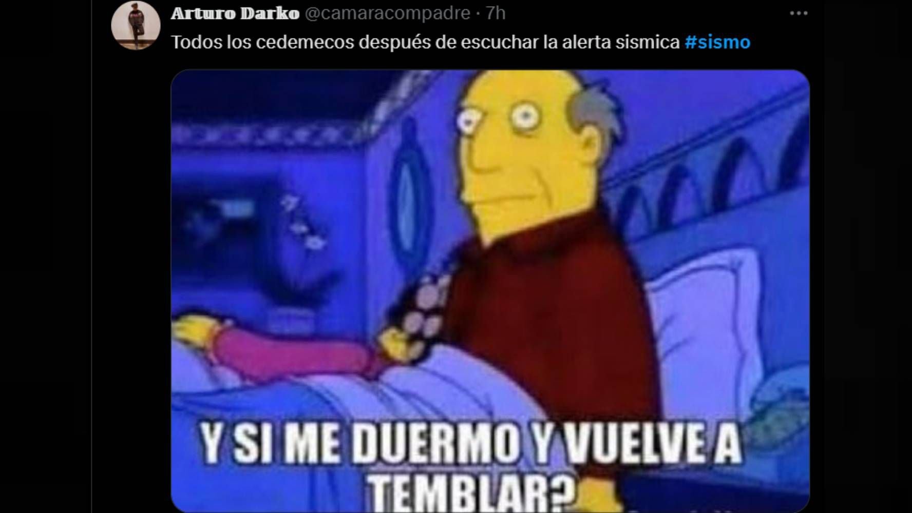 Memes del sismo de madrugada. (Foto: Especial).