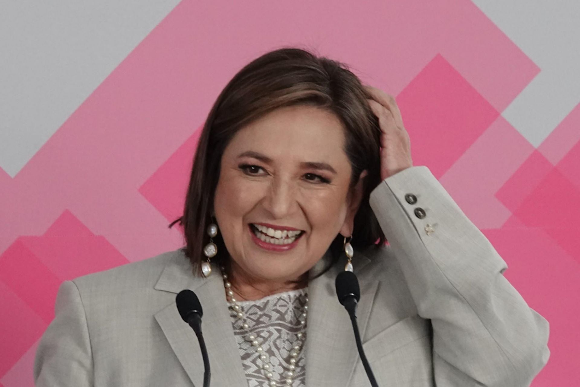 Xóchitl Gálvez, candidata presidencial de la coalición Fuerza y Corazón por México, tiene dos empresas.