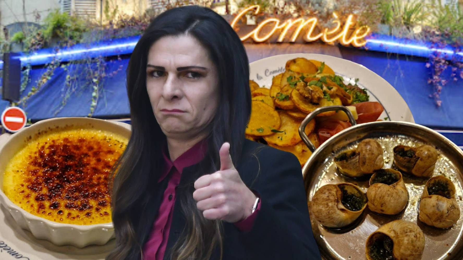 Los ‘juegos gourmet’ de Ana Guevara en París 2024: Ahora come en La Comète y estos son los precios