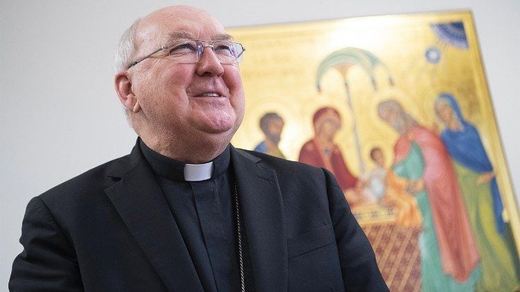 El camarlengo Kevin Joseph Farrell será una de las figuras clave dentro del Vaticano ante un posible fallecimiento o renuncia del Papa Francisco.   [Fotografía. El Vaticano] 