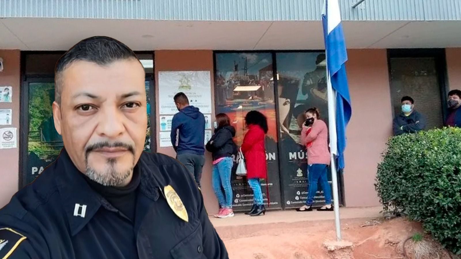 Jesús Loera fue soldado en México antes de migrar a EU para trabajar como guardia en los Consulados de El Salvador y Honduras.