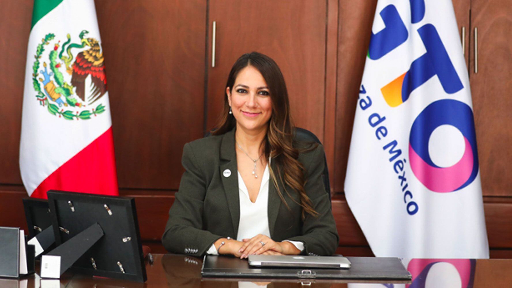 Libia García, secretaria de Gobierno de Guanajuato.