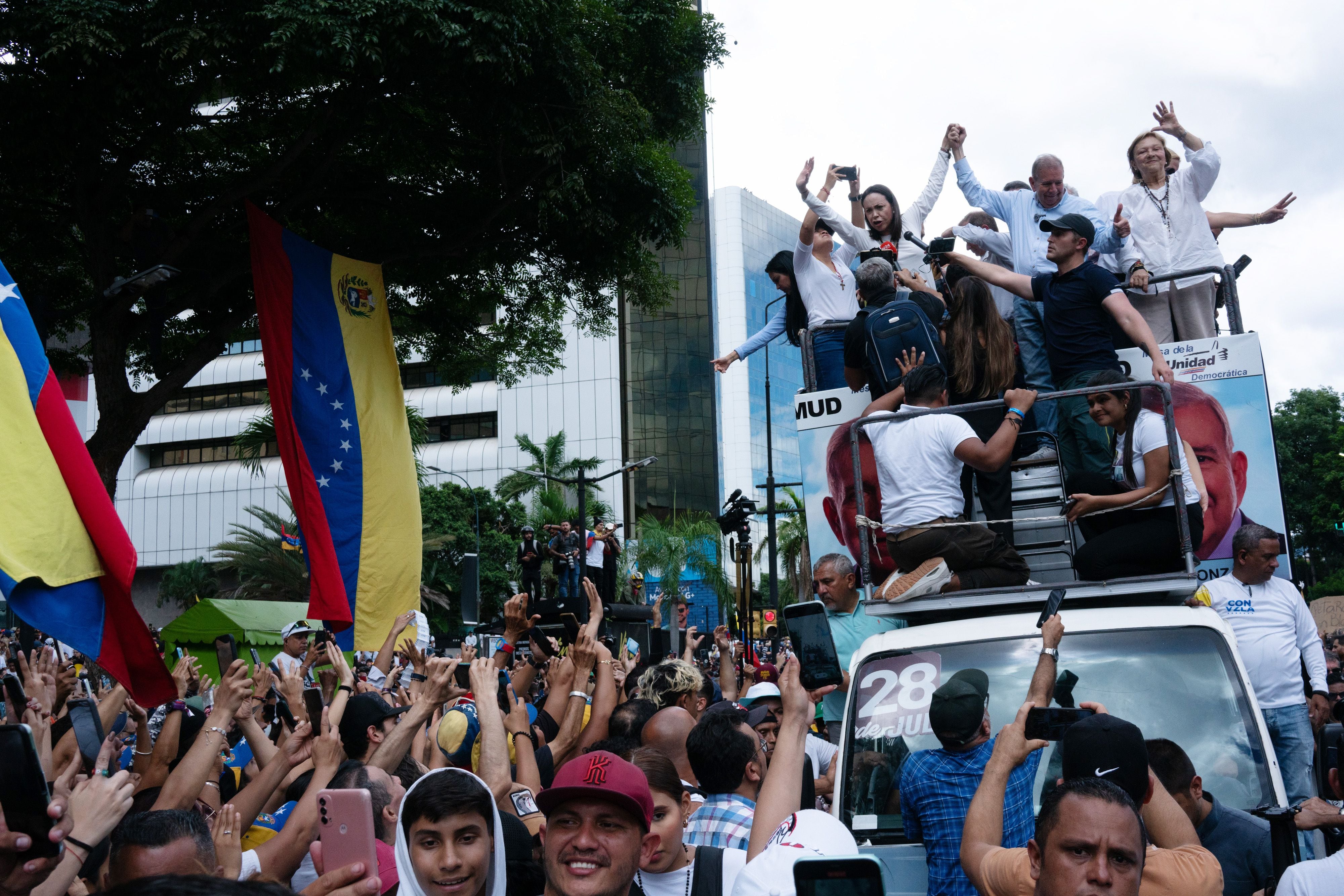 Caos en Venezuela: Régimen de Maduro detiene a cientos de manifestantes y opositores 
