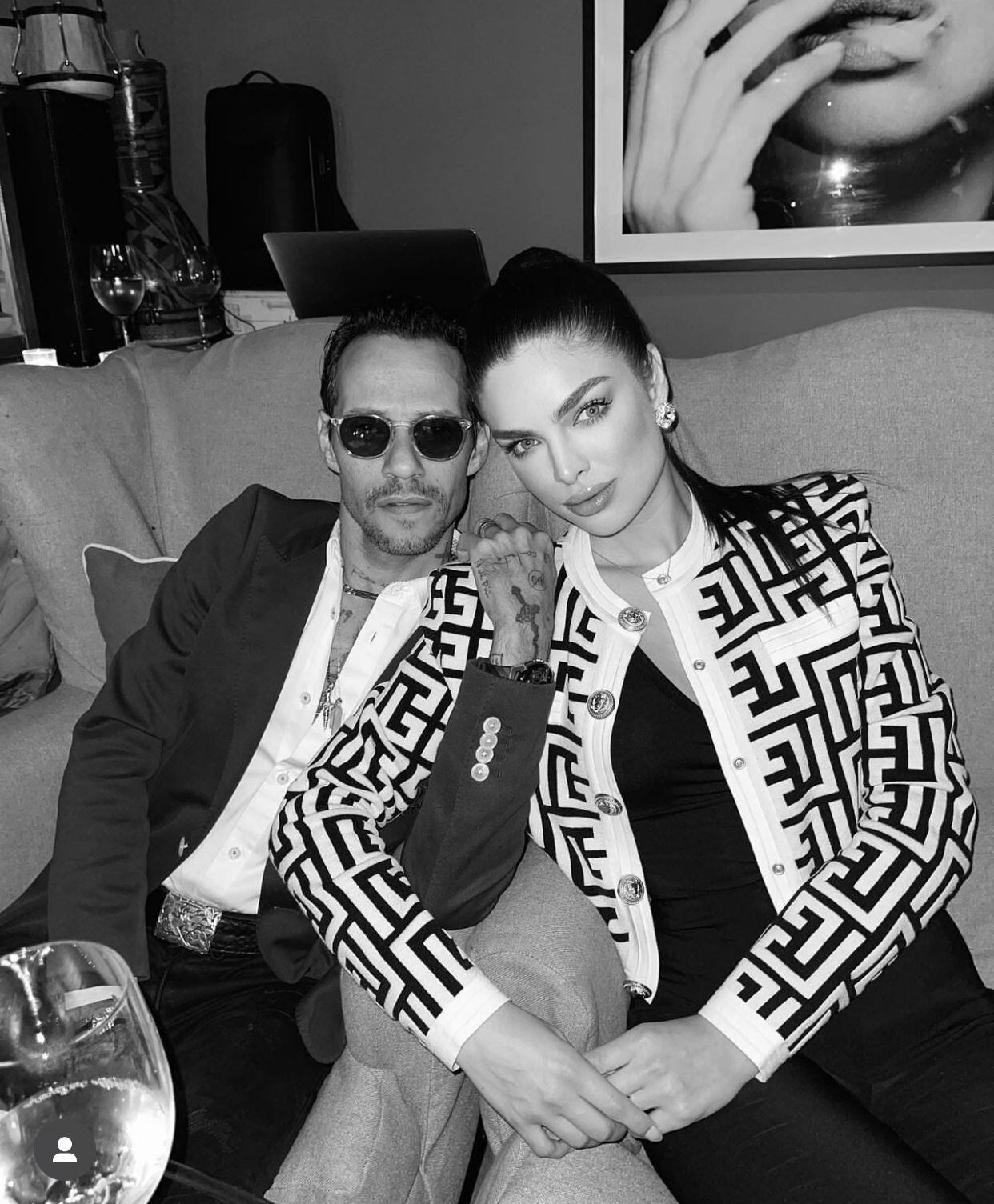 La relación de Marc Anthony y Nadia Ferreira se reveló en 2022. (Foto: Instagram / @marcanthony)