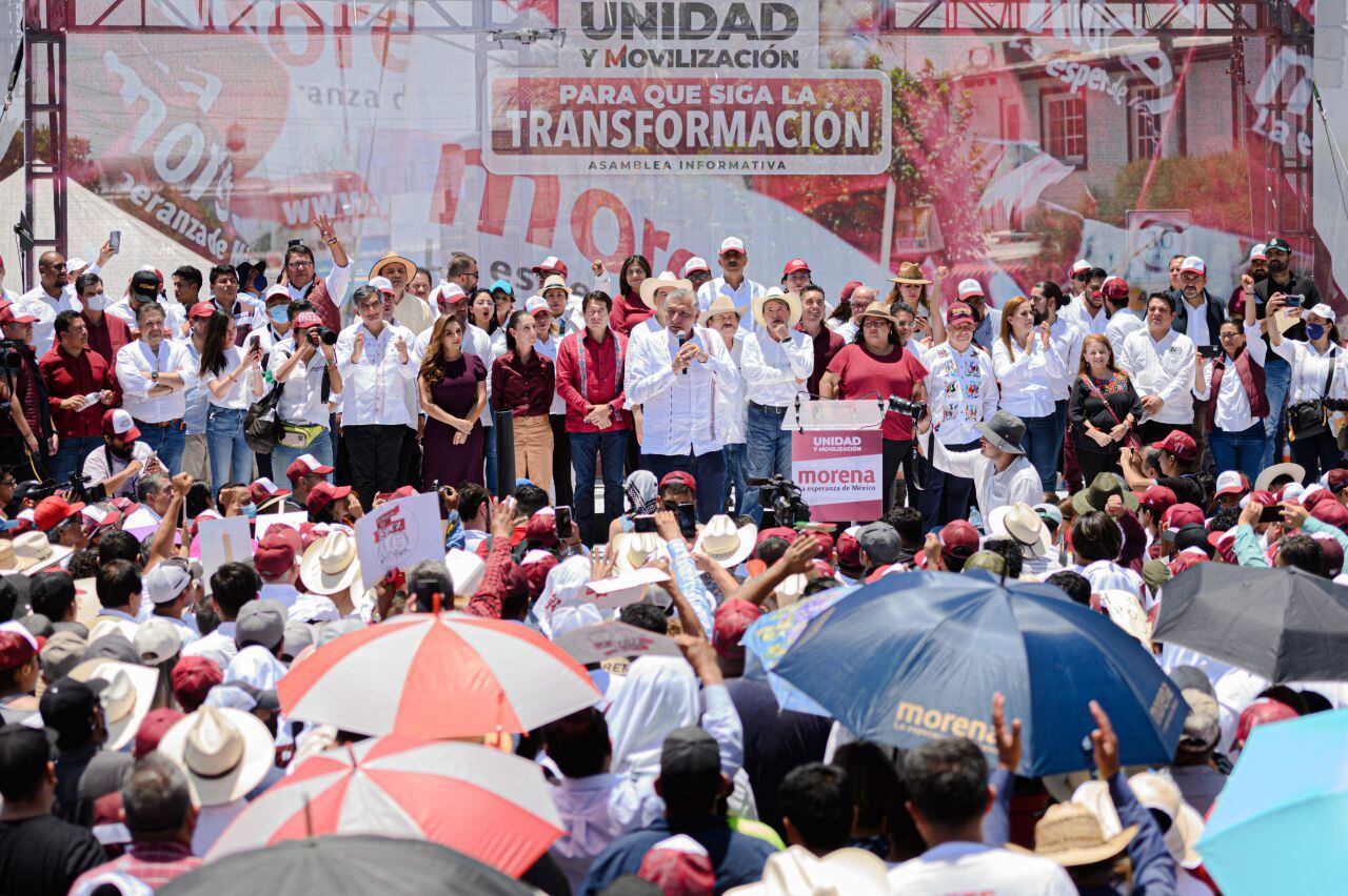 Elecciones 2023: Morena busca líderes de comités de defensa de la 4T en Edomex y Coahuila