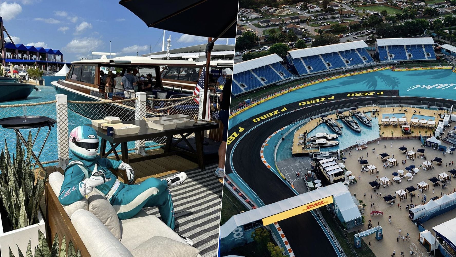 El GP de Miami 2024 se realizará del viernes 3 al domingo 5 de mayo. (Foto: Instagram / @marinersclub / @f1mia)