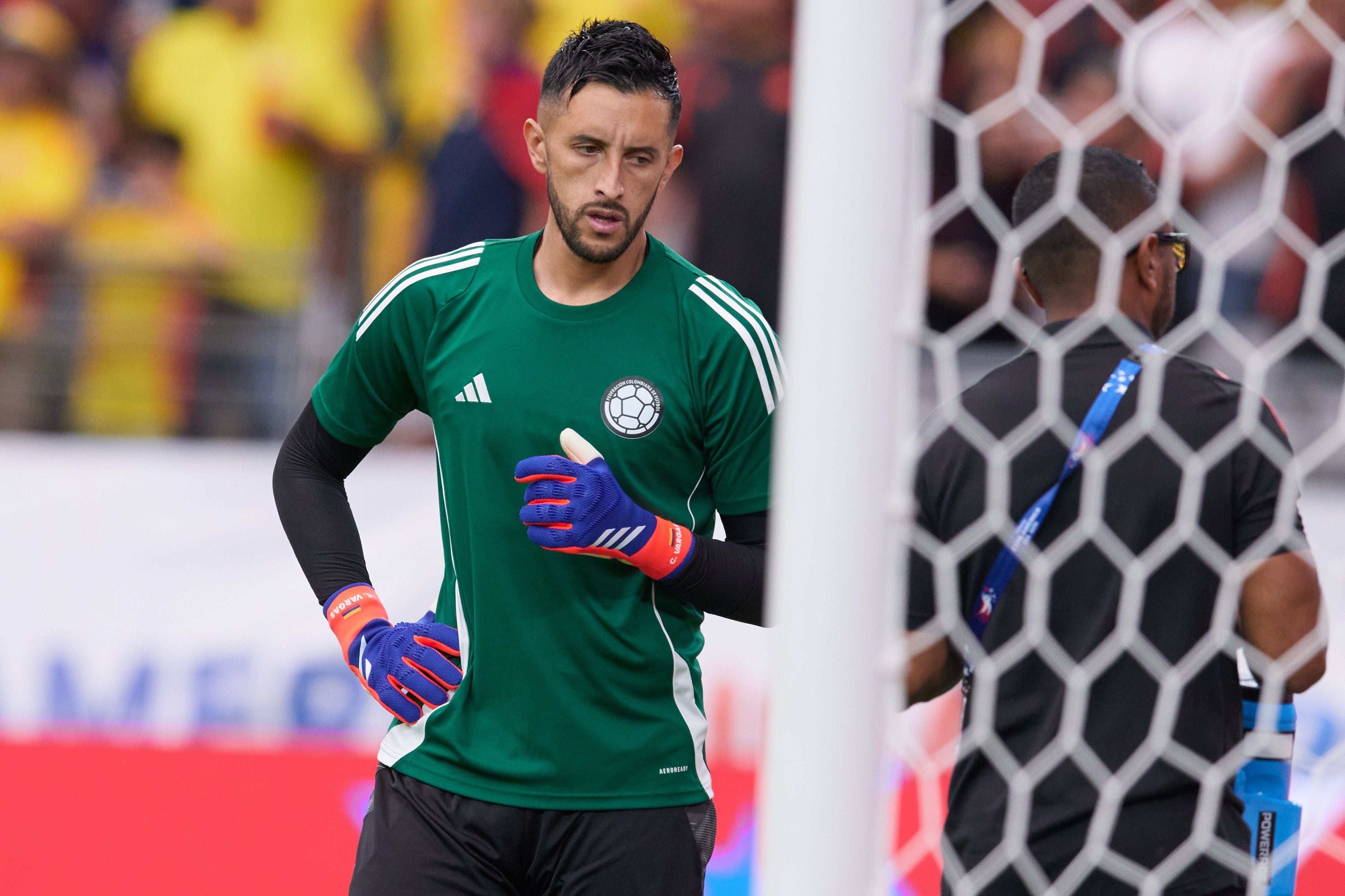 Camilo Vargas, portero de la selección de Colombia en la Copa América. (Foto: Mexsport)