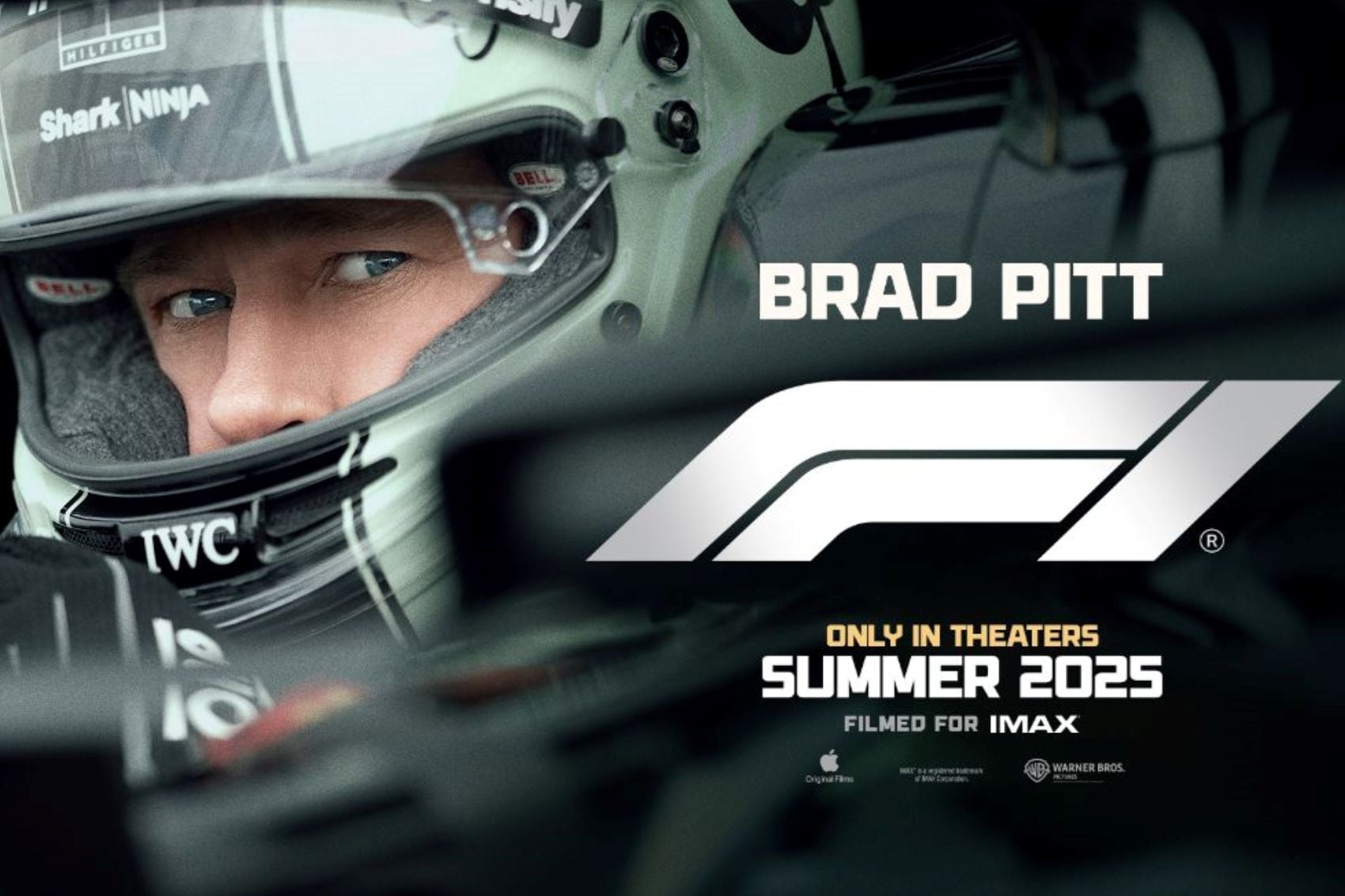 Brad Pitt protagoniza la película 'F1'. (Foto: IMDB)