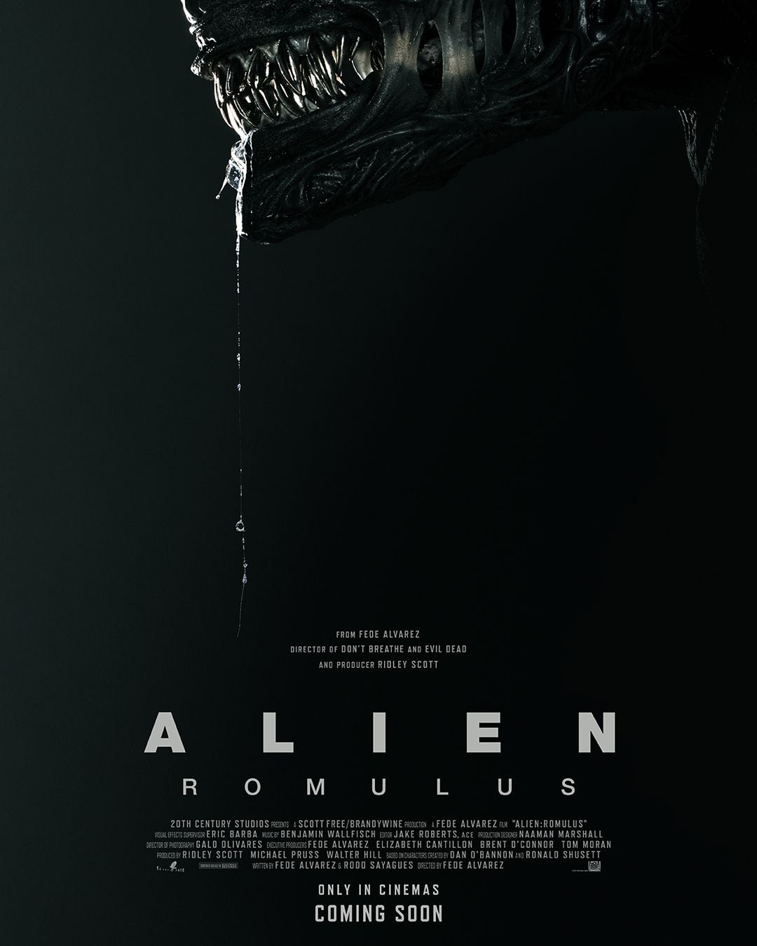 Poster de la nueva película 'Alien: Romulus', que se estrenará en agosto. (Foto: 20th Century Studios)