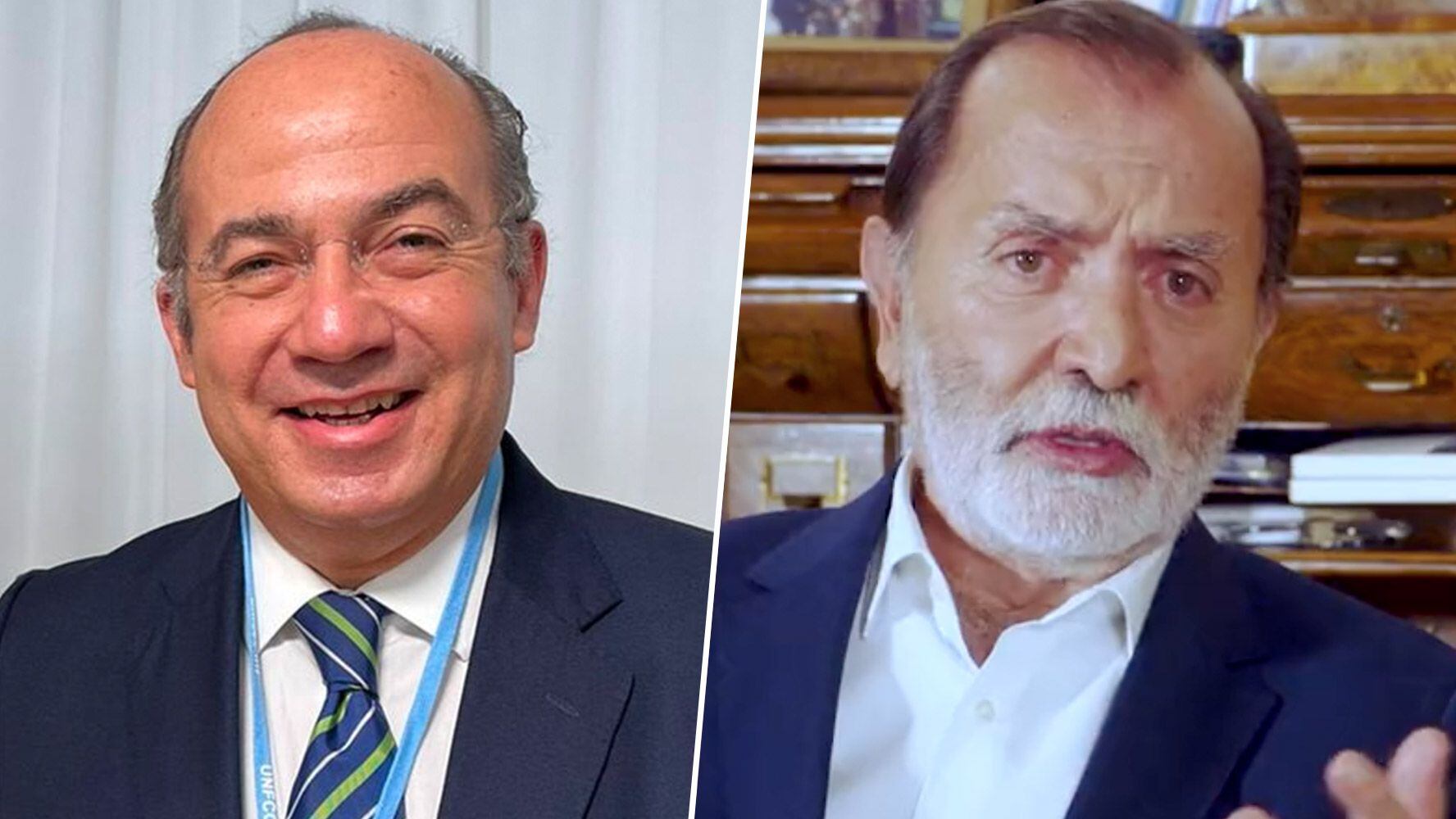 Felipe Calderón cuestiona ingresos de Epigmenio Ibarra; ‘cobra del presupuesto’, dice