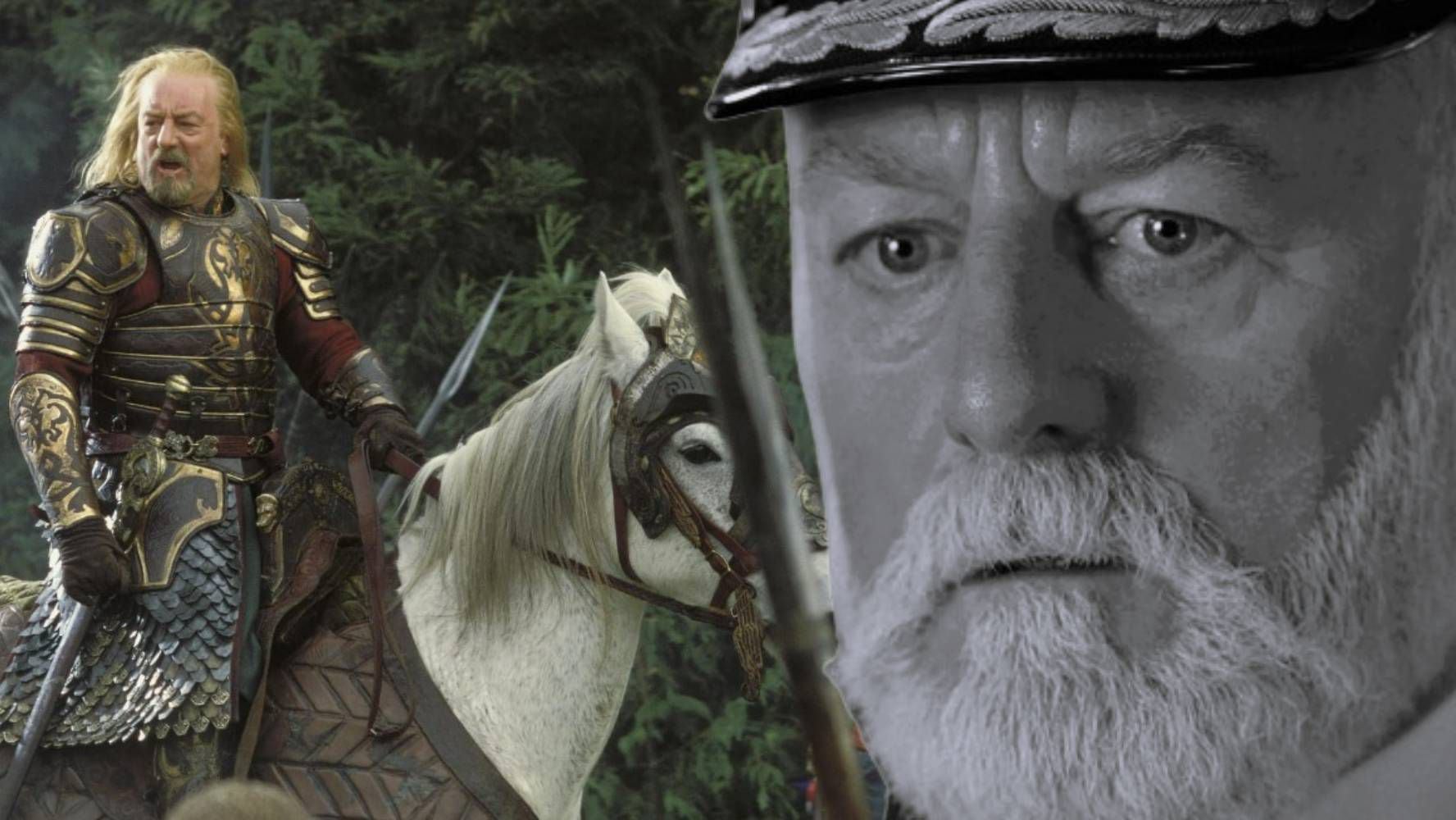 Bernard Hill participó en dos películas que ganaron 11 Oscar: 'Titanic' y 'El señor de los anillos'. (Fotos: IMDb).