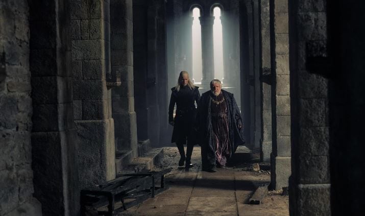 Daemon Targaryen en Harrenhal. (Foto: IMDB)