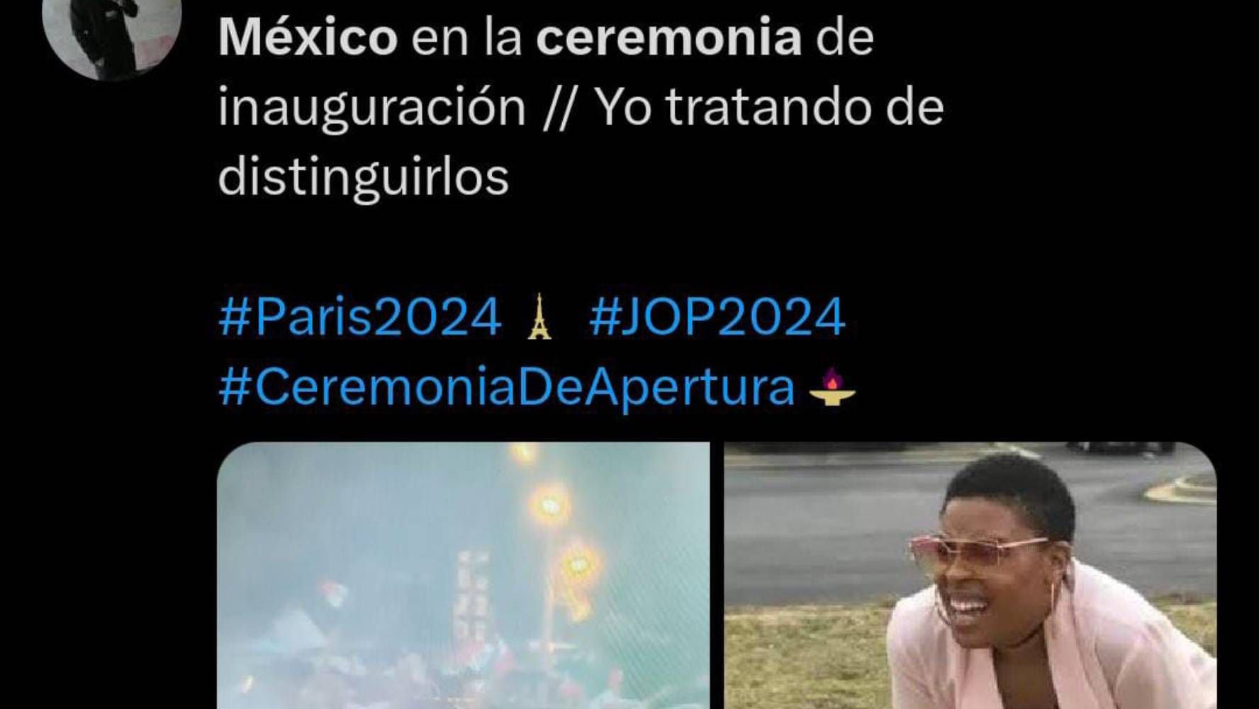 La queja más común en los memes es que no se vio nada en la transmisión al paso de México. (Foto: Redes sociales)