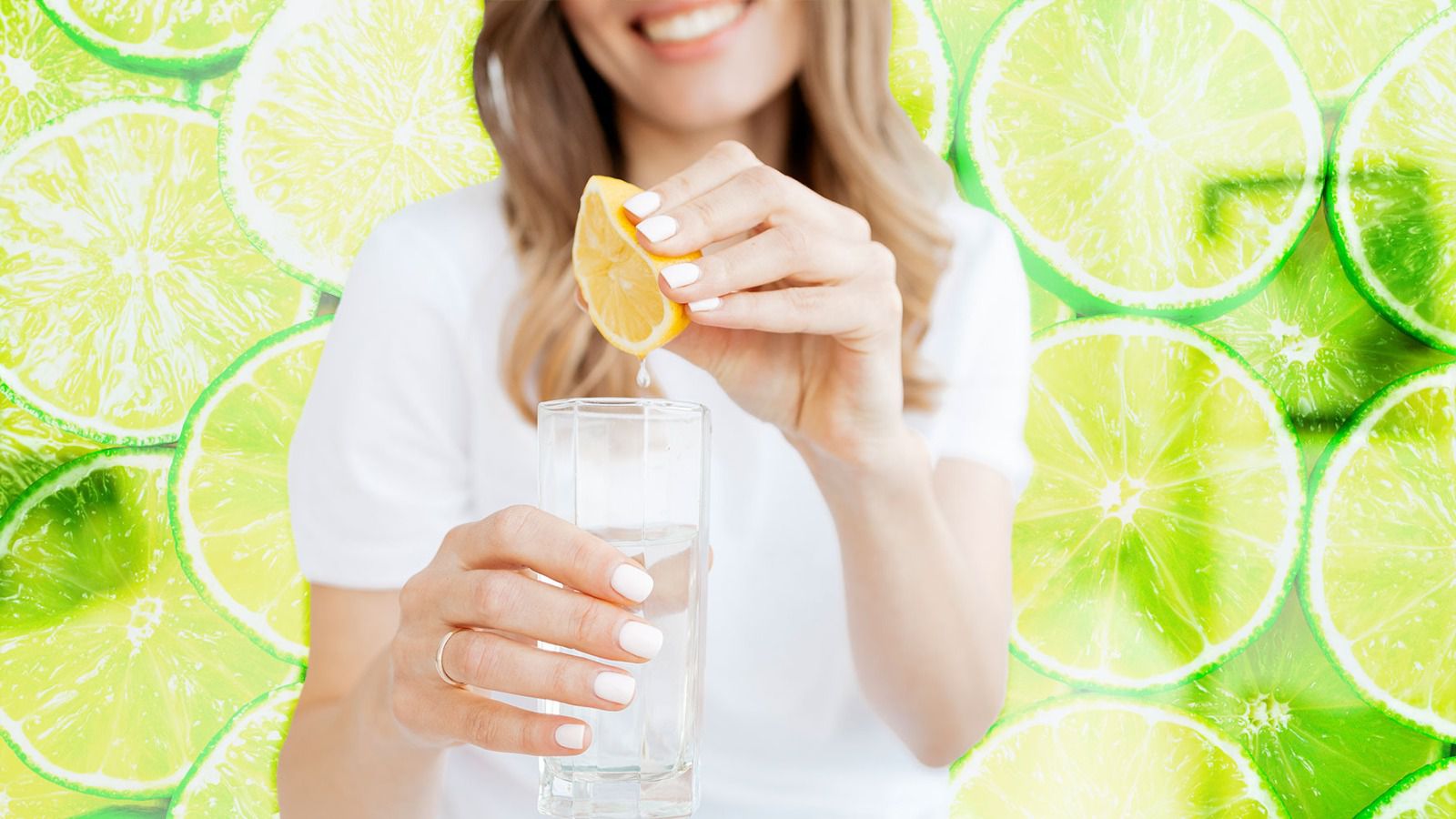 Beber agua con limón puede tener efectos positivos en el organismo. (Foto: Especial con imágenes de Shutterstock).