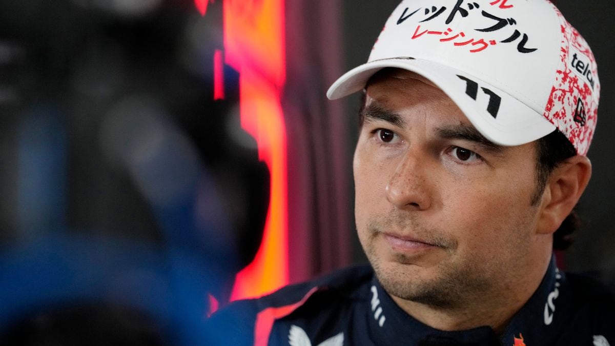 El piloto Sergio 'Checo' Pérez saldrá sexto en la parrilla de salida de la sprint en el GP de China 2024 (Foto: EFE)