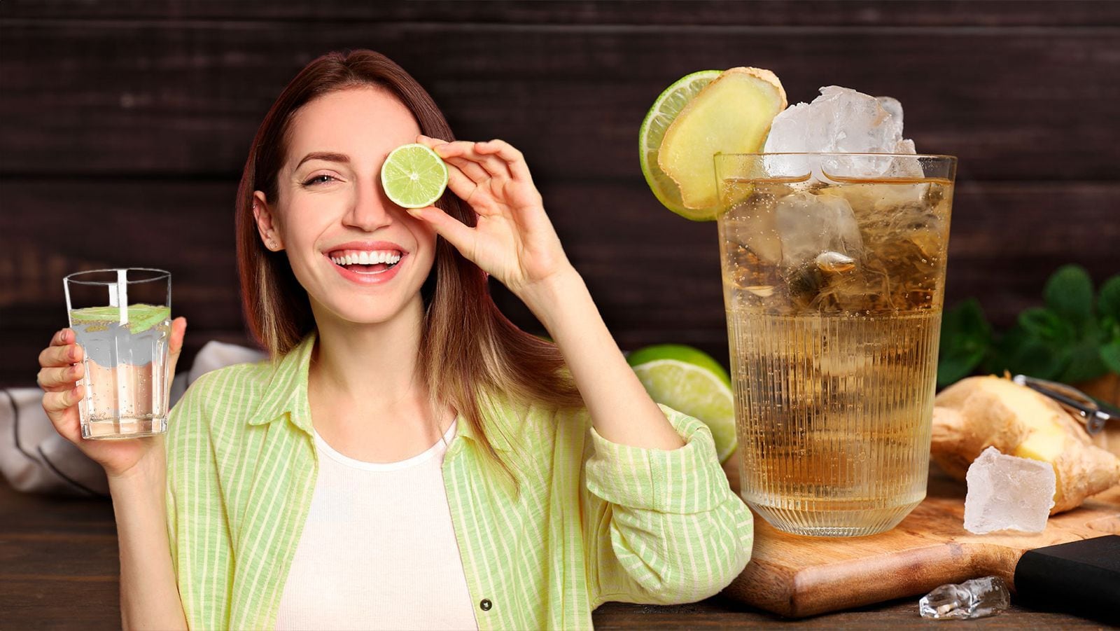 ¿Qué pasa si tomo agua de limón con jengibre en ayunas?