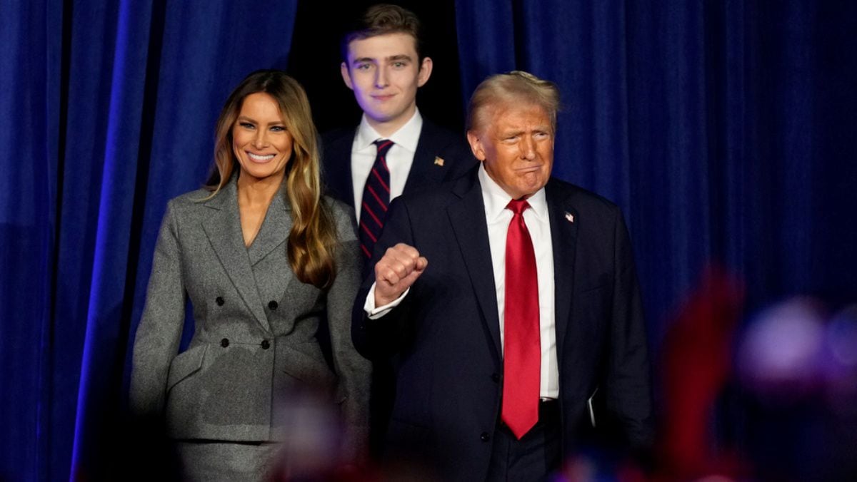 Barron Trump estudia negocios en la NYU. (Foto: AP)