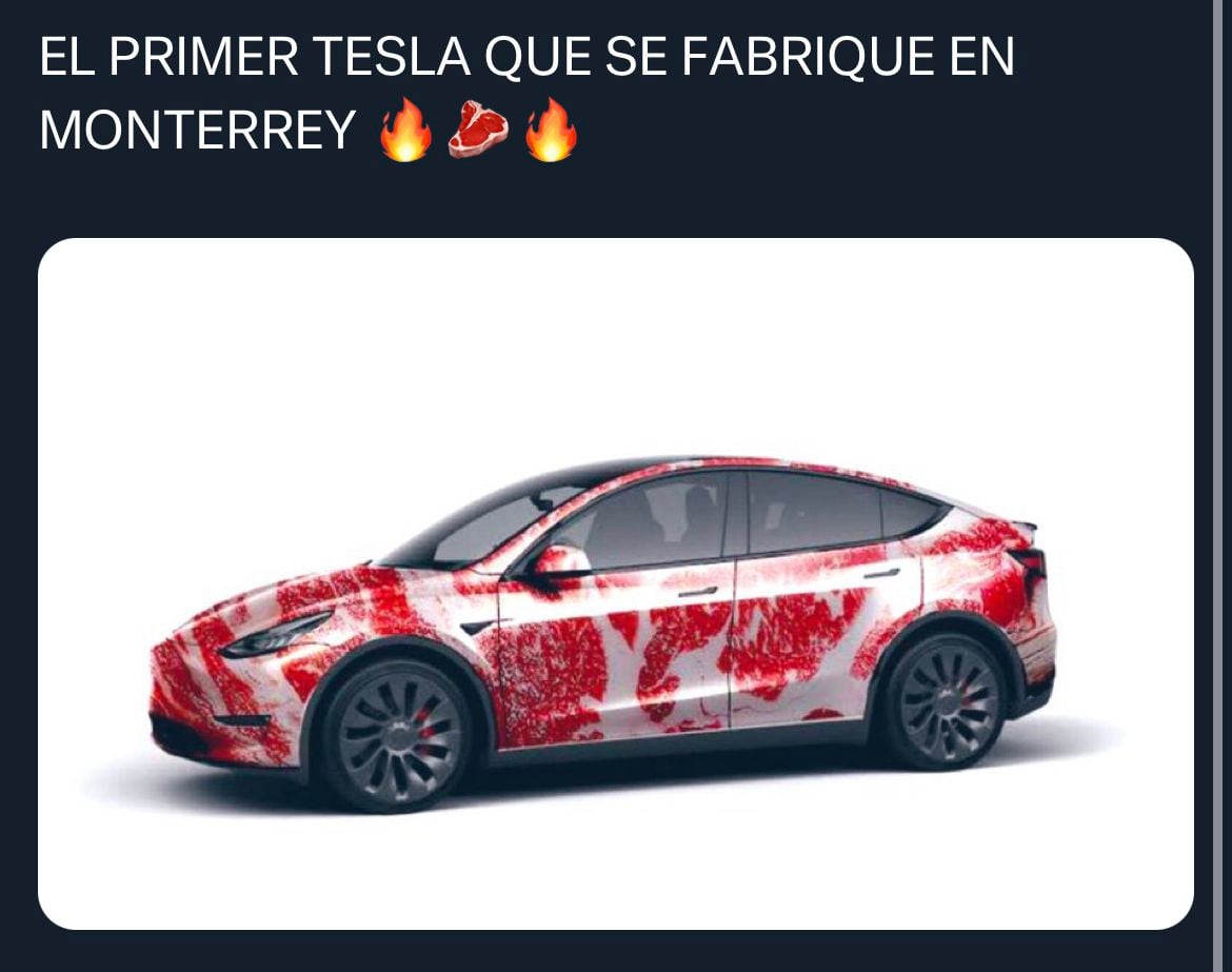 Hubieron memes que hicieron burla de Tesla utilizando las 'carnitas' asadas. (Foto: Twitter / @CosasDeNortenos)
