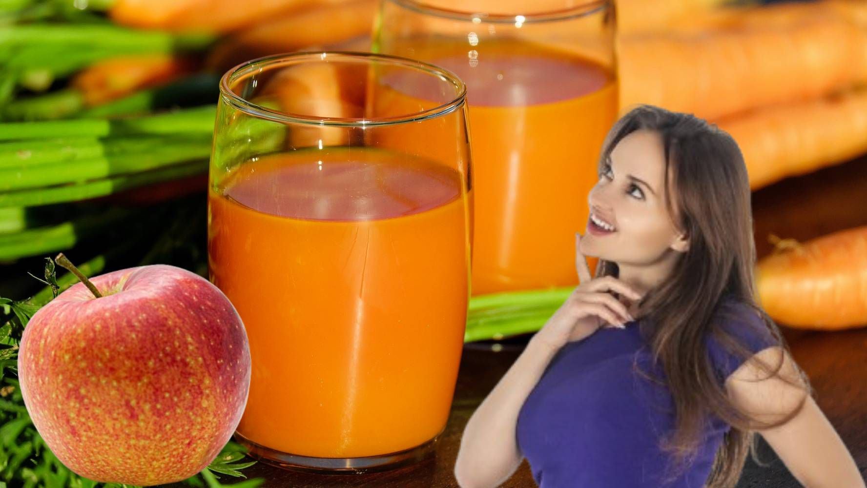 El jugo de manzana con zanahoria y betabel posiblemente puede reducir el riesgo de padecer degeneración en el cerebro. (Foto: Especial El Financiero)