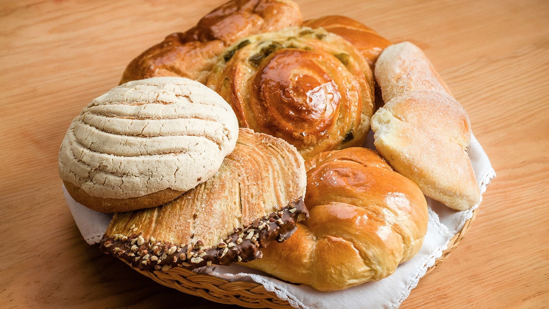 Las conchas de vainilla son un tipo de pan dulce popular. (Foto: Shutterstock)