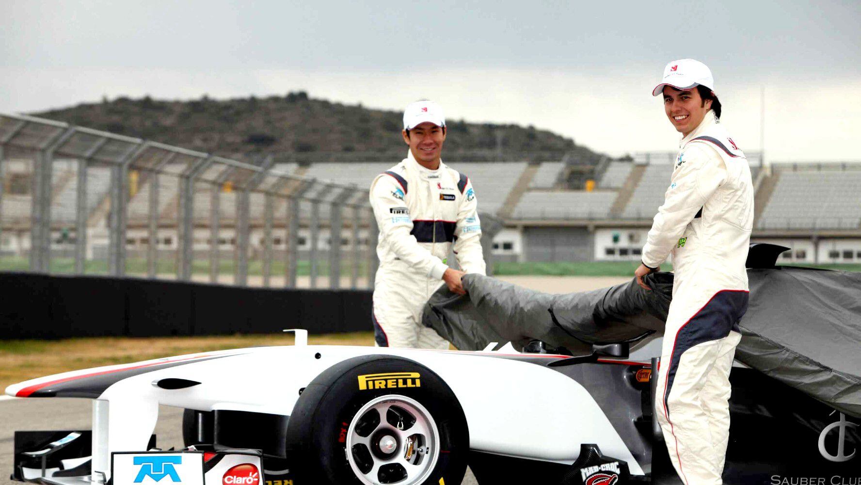 'Checo' Pérez compartió una época en la escuderia Sauber con Kamui Kobayashi.