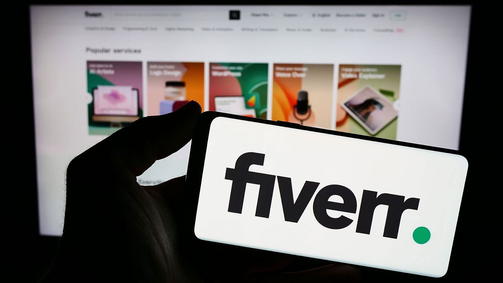 Fiverr se destaca por ser una plataforma donde los freelancers son los que anuncian sus servicios [Fotografía. Shutterstock] 