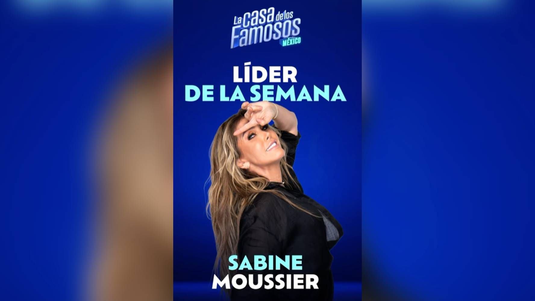 Sabine Moussier no podrá ser nominada esta semana y dormirá en la suite en la primera semana de La Casa de los Famosos México 2024. (Foto: X / 
@LaCasaFamososMx).