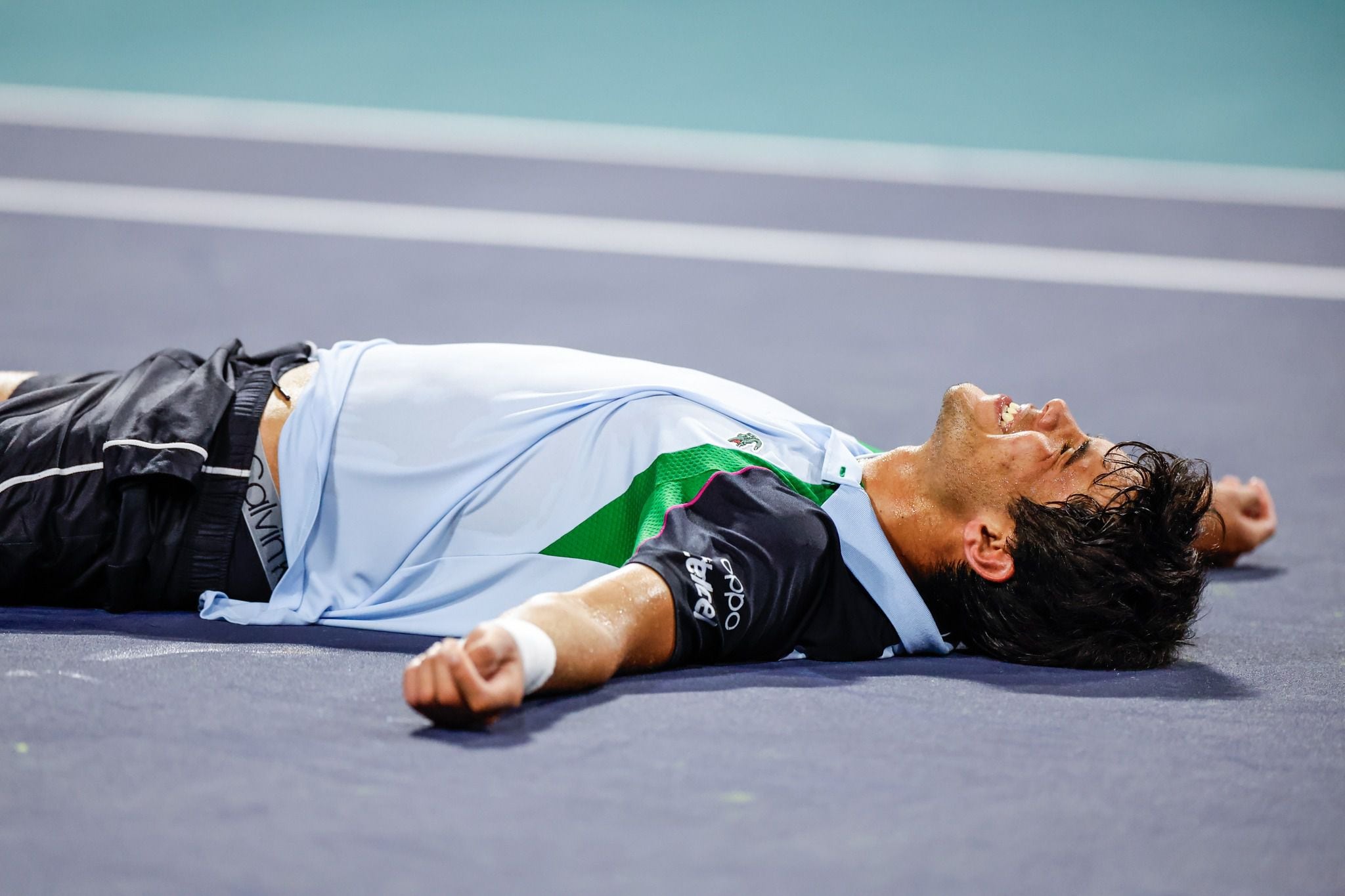 Rodrigo Pacheco venció a su rival, el australiano Aleksandar Vukic, en la primera ronda del Abierto Mexicano de Tenis.