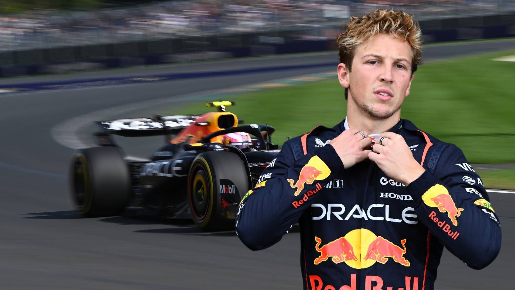 Liam Lawson, el nuevo piloto de Red Bull, tomó el lugar del mexicano Sergio ‘Checo’ Pérez en la escudería. (Foto: EFE/ Especial El Financiero)