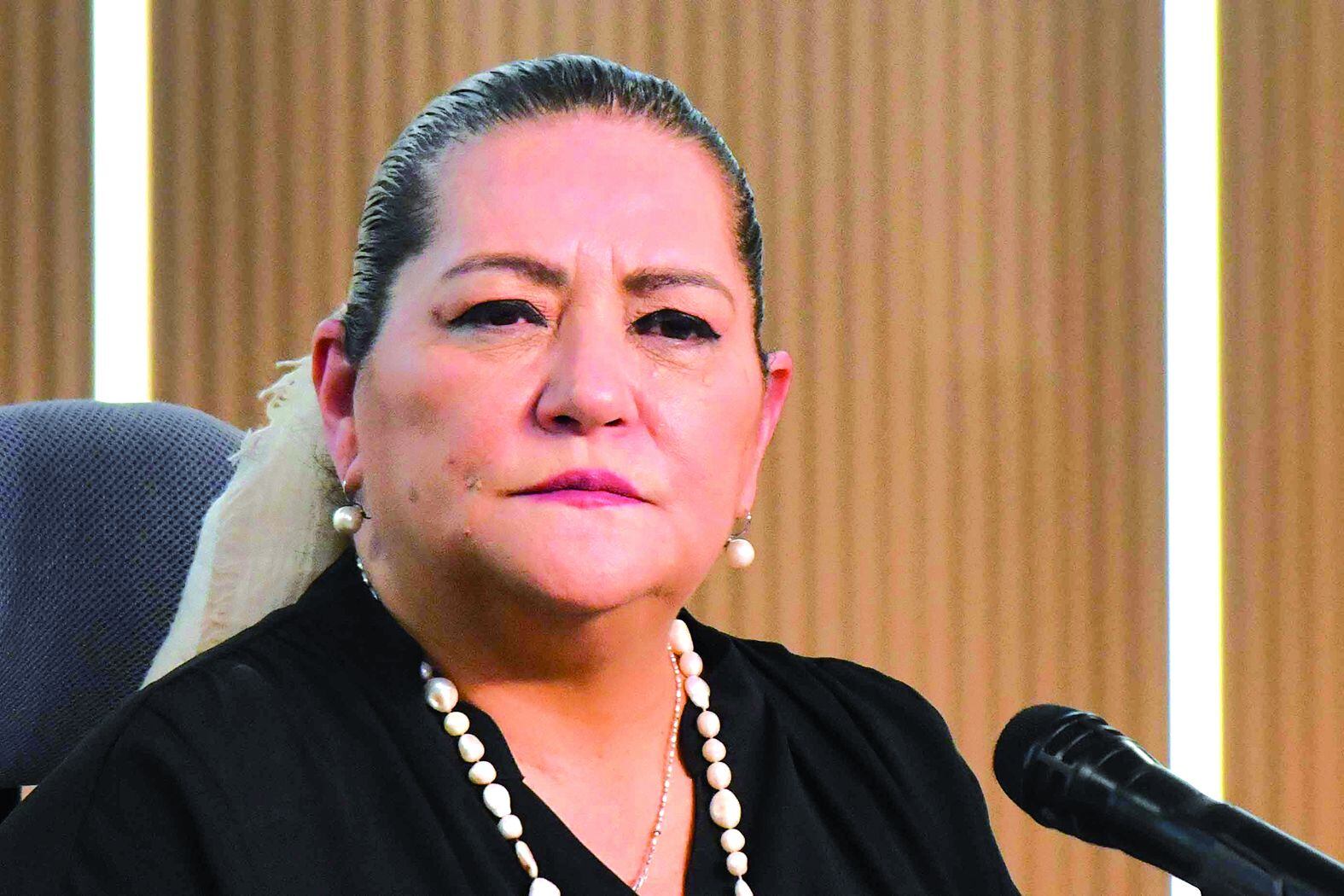 Guadalupe Taddei, consejera presidenta del Instituto Nacional Electoral (INE).