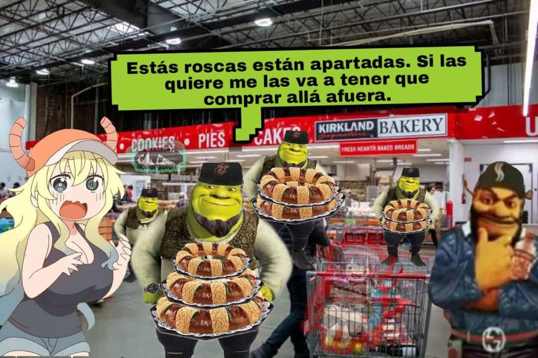 Memes de la tradicional rosca de Reyes y la reventa de roscas del Costco. (Foto: Redes sociales)