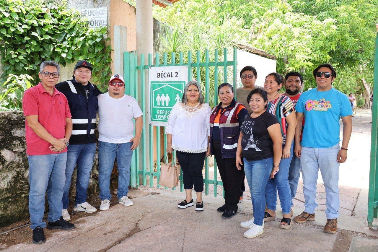 Seproci Cam dio a conocer Refugios Temporales que se encuentran ubicados en Campeche.