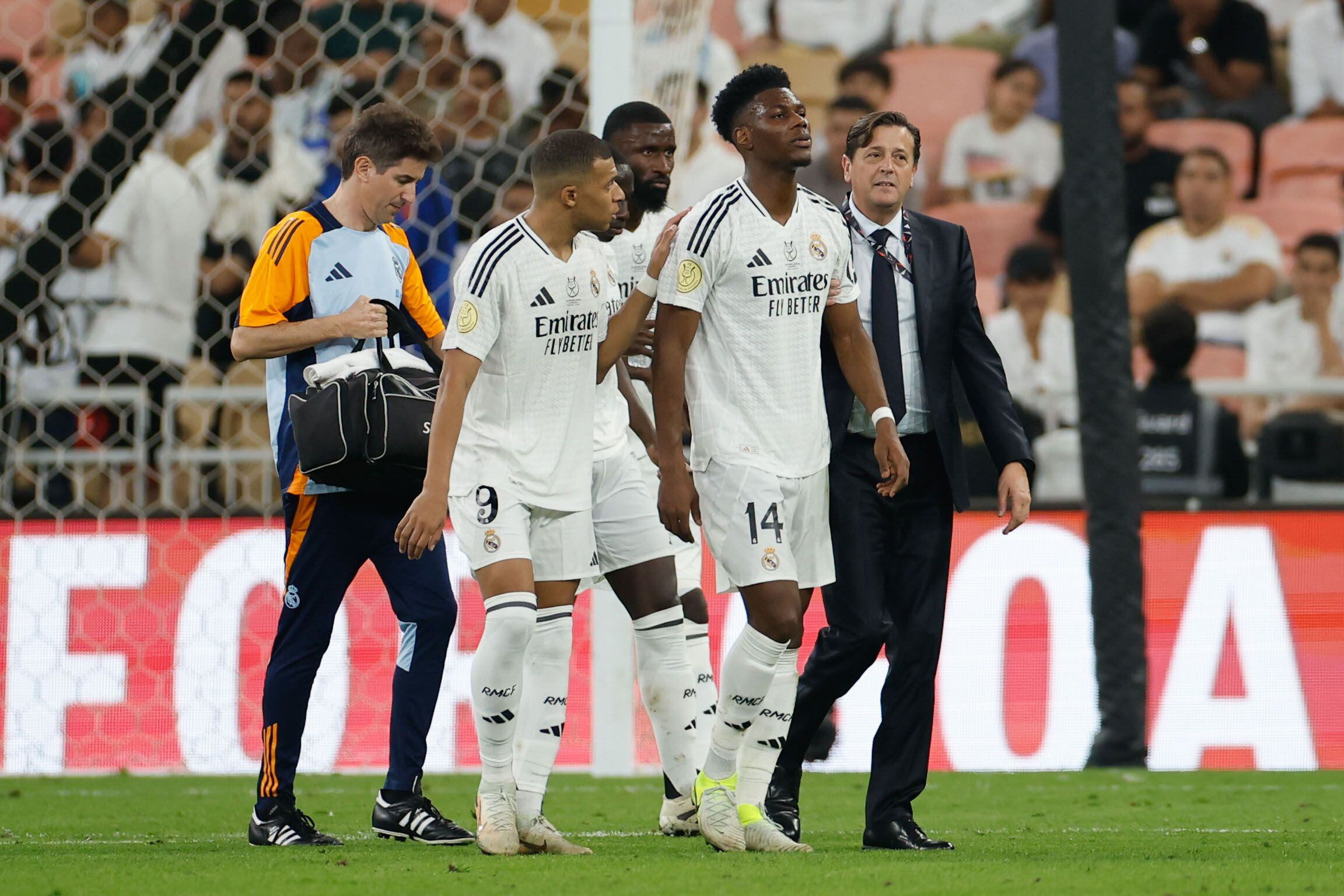 Real Madrid venció al Mallorca en la semifinal de la Supercopa. (Foto: EFE)