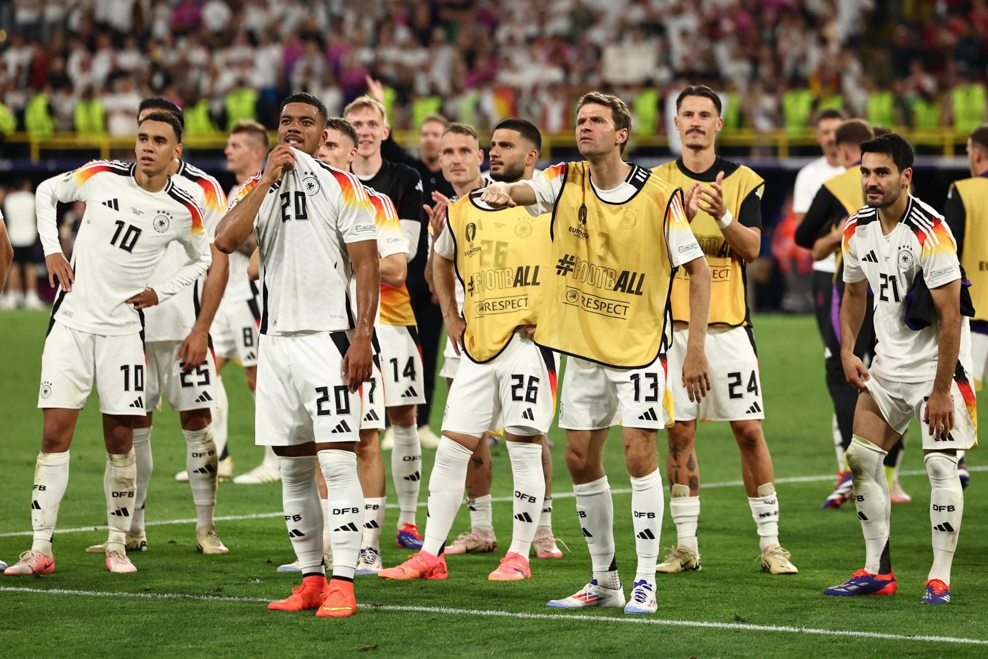 Alemania es la seguna clasificada a cuartos de final de la Eurocopa 2024.