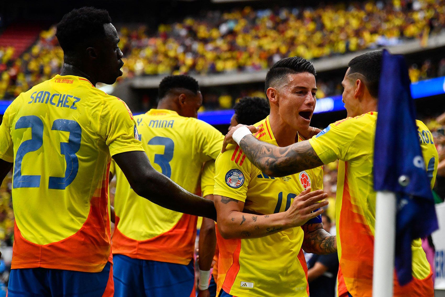 James Rodríguez se convirtió en un líder para la selección de Colombia. (Foto: Mexsport)