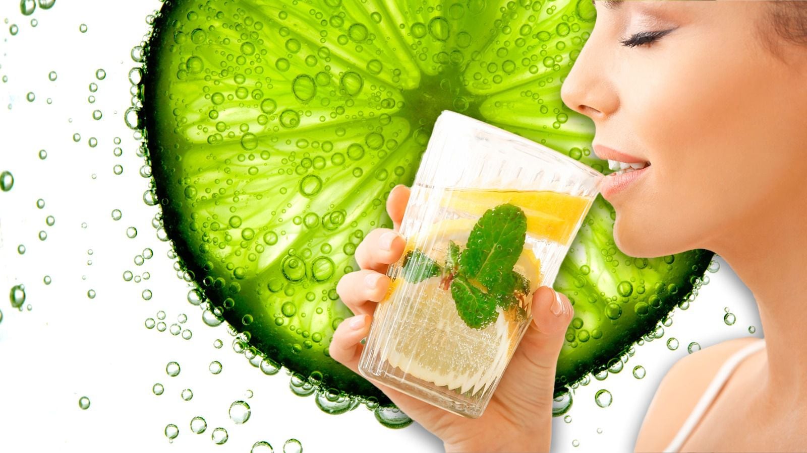 El agua mineral con limón es un remedio casero que podría promover la ingesta de líquidos saludables. (Foto: Especial / El Financiero).