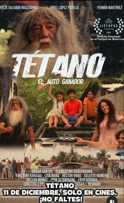 'Tétano', de Salgado Macedonio, llenó cines en Guerrero sus primeros días de estreno. (Foto: Instagram @felix_saladom)