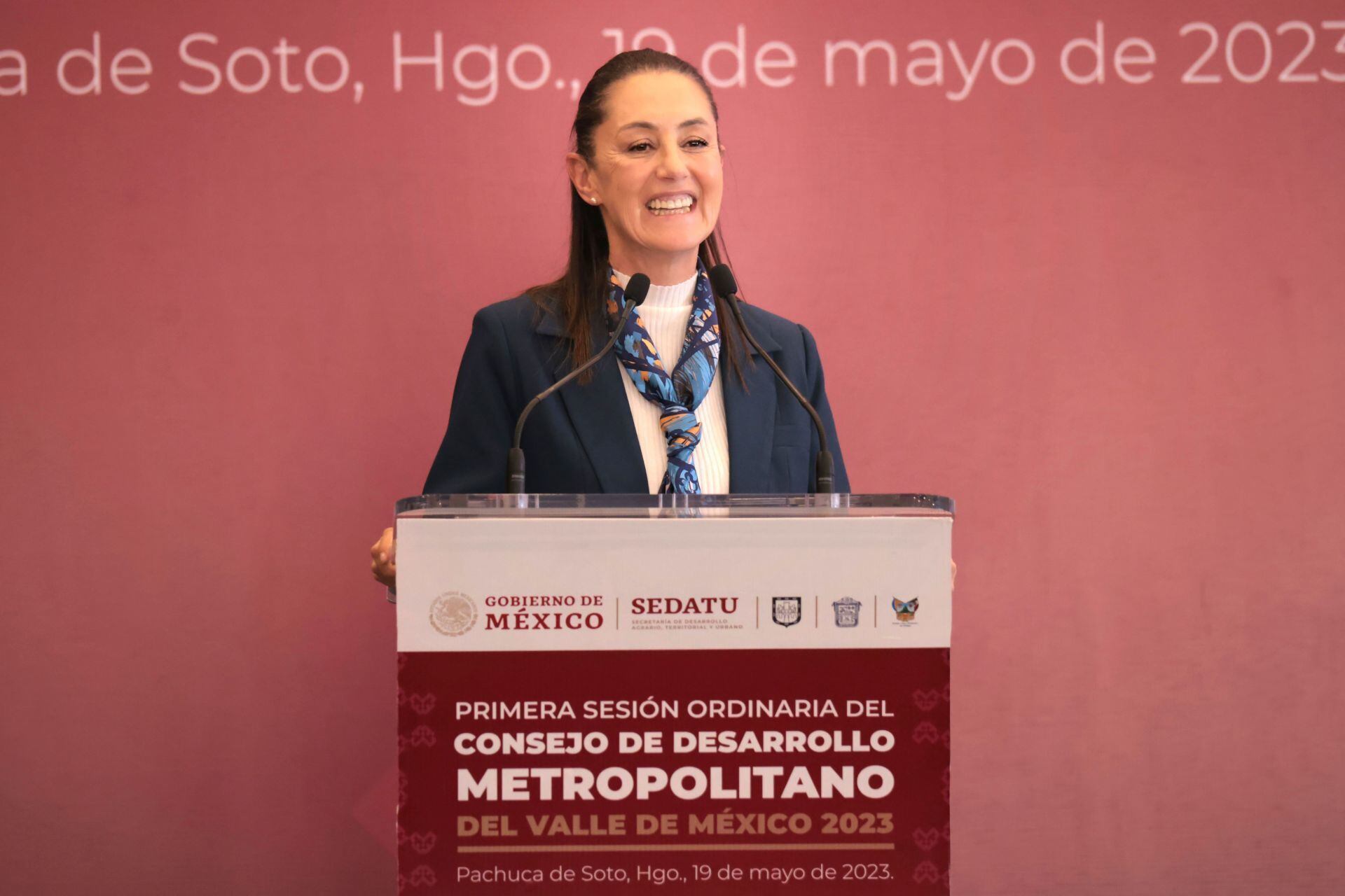 ‘Es Claudia’: Sheinbaum es recibida con el apoyo de alcaldes en la Sesión Ordinaria del Consejo de Desarrollo Metropolitano del Valle de México