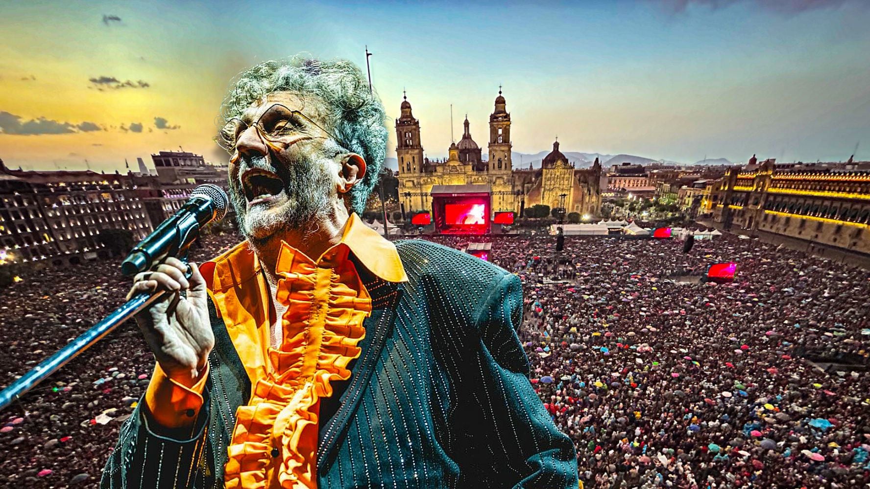 ‘Todos bajo el sol’… con Fito Páez en el Zócalo HOY: ¿Dónde y a qué hora ver EN VIVO el concierto?