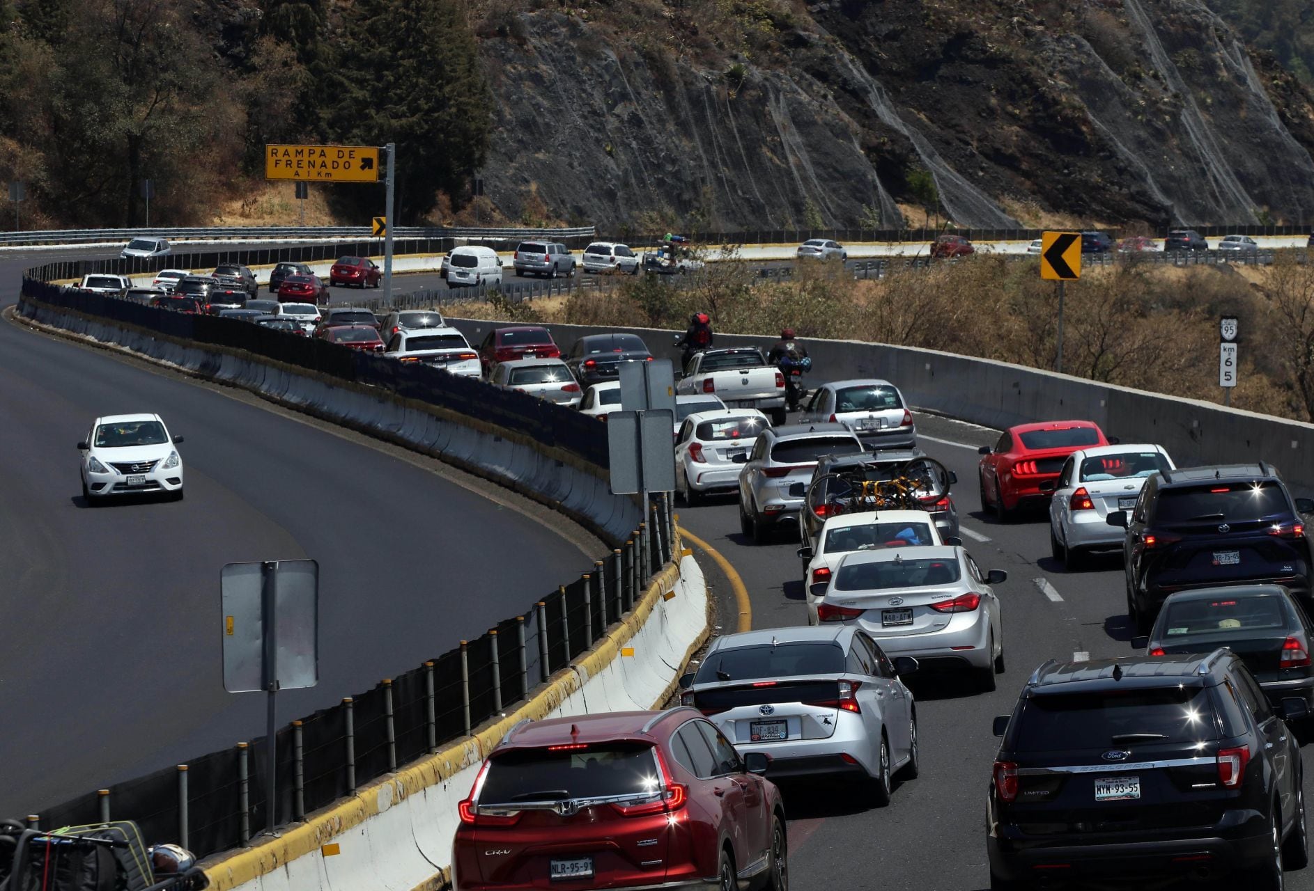 ¡Cuidado! Autopista México-Cuernavaca CERRARÁ un tramo por 6 horas en la noche de este miércoles