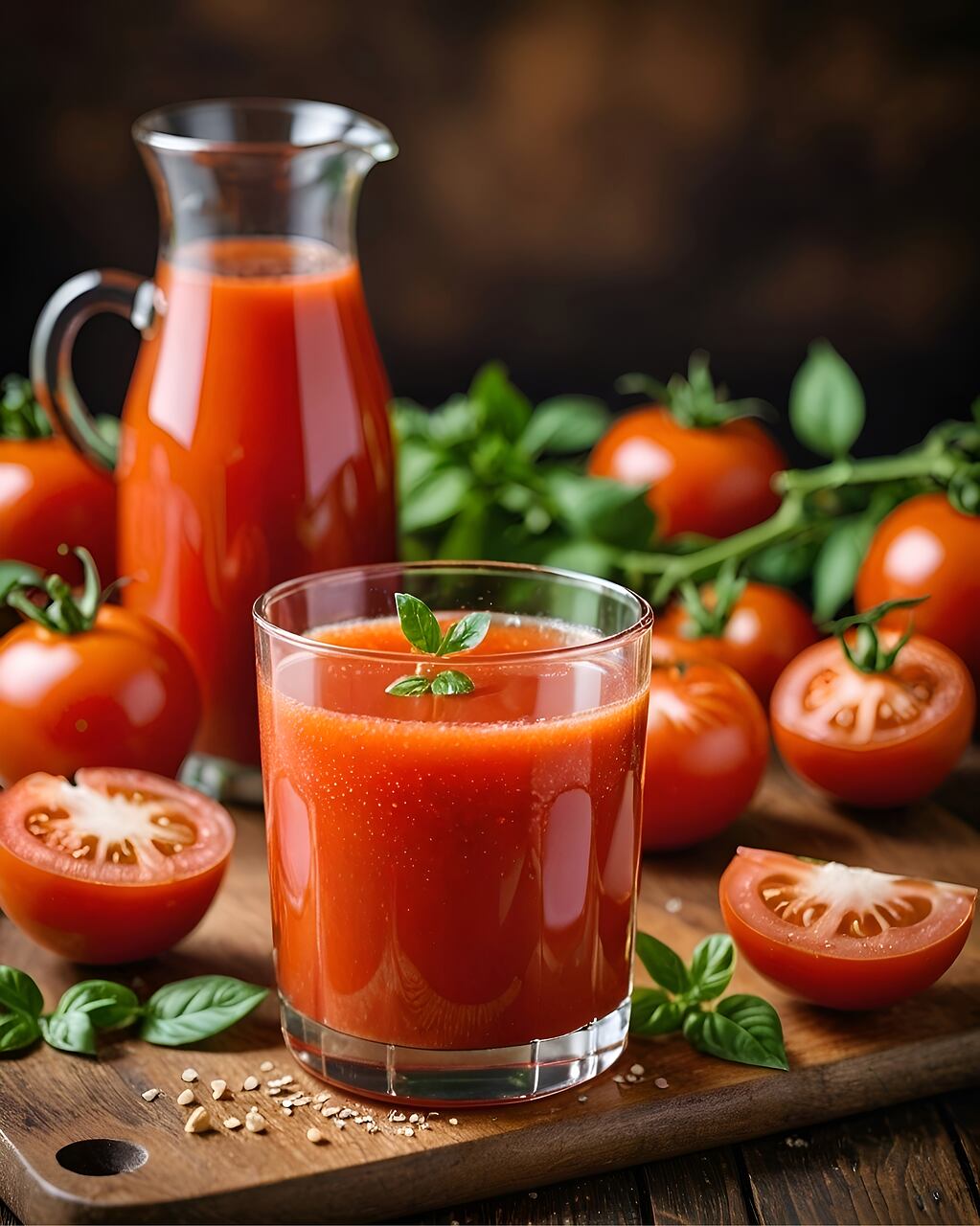 El jugo de tomate contiene una gran cantidad de vitamina C, la cual puede impactar de manera positiva en la salud de la piel. (Foto: Pixabay)