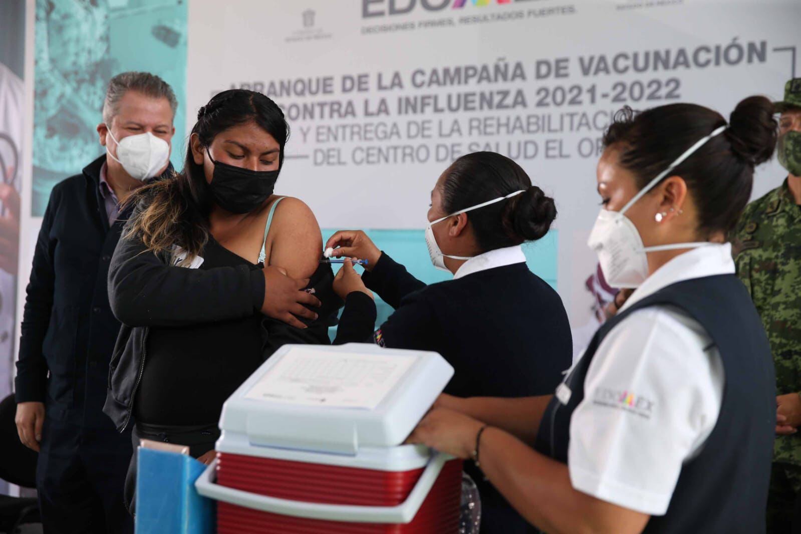 Inició en Edomex la Campaña de Vacunación Contra la Influenza 2021-2022