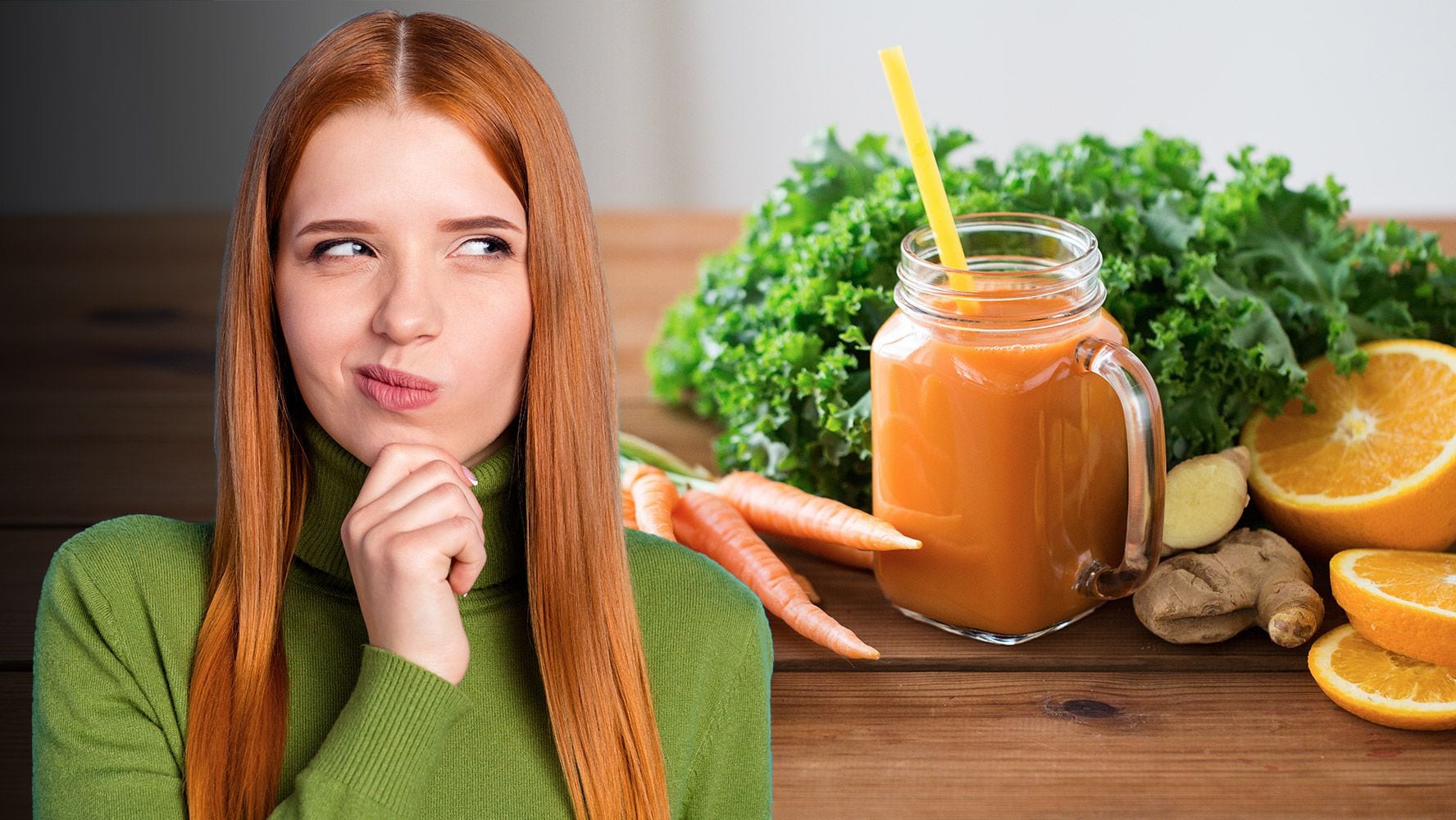 ¿Para qué sirve tomar jugo de zanahoria con naranja y jengibre?