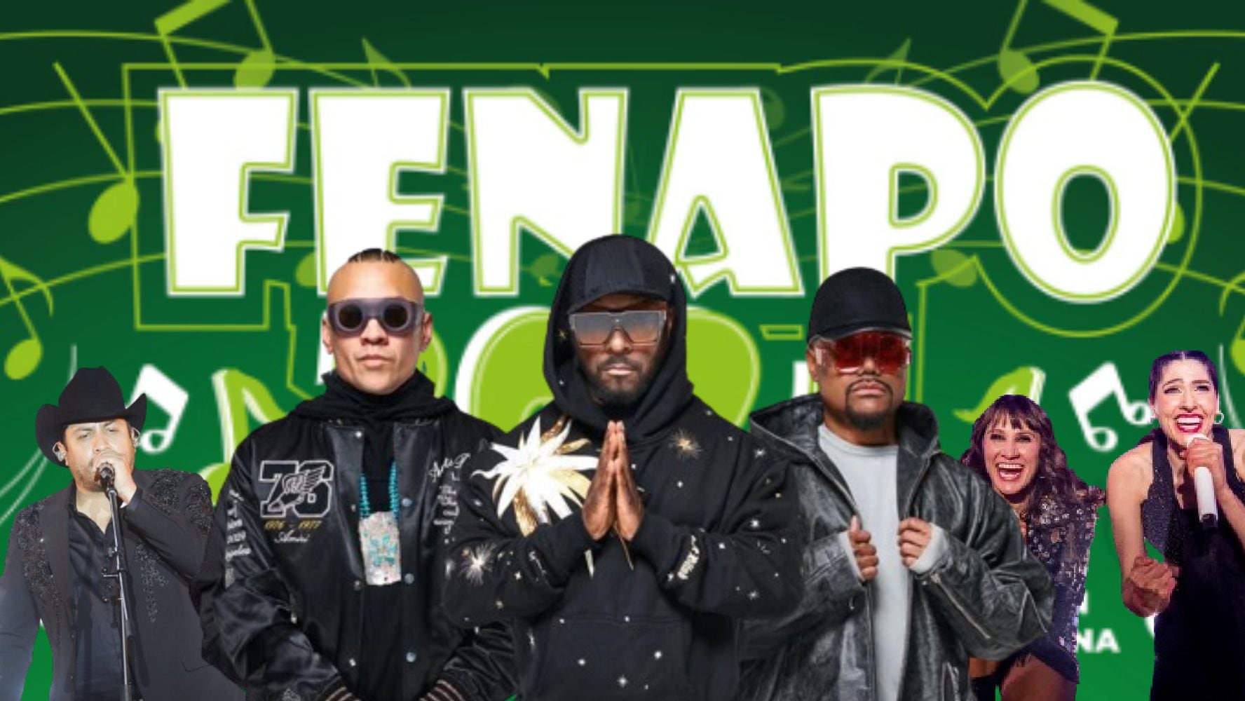 Black Eyed Peas llegarán a la Feria Nacional Potosina 2024: Fechas, artistas confirmados y más
