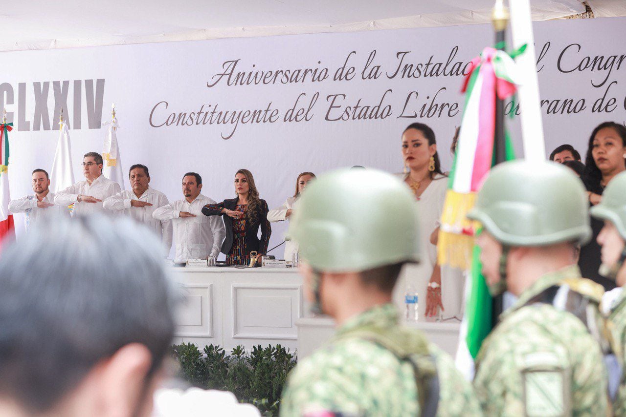 Conmemora Evelyn Salgado el 174 Aniversario del Primer Congreso Constituyente de Guerrero