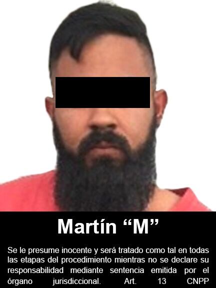 Martín 'M' fue detenido en la ciudad de Chihuahua, Chihuahua el pasado 9 de marzo
