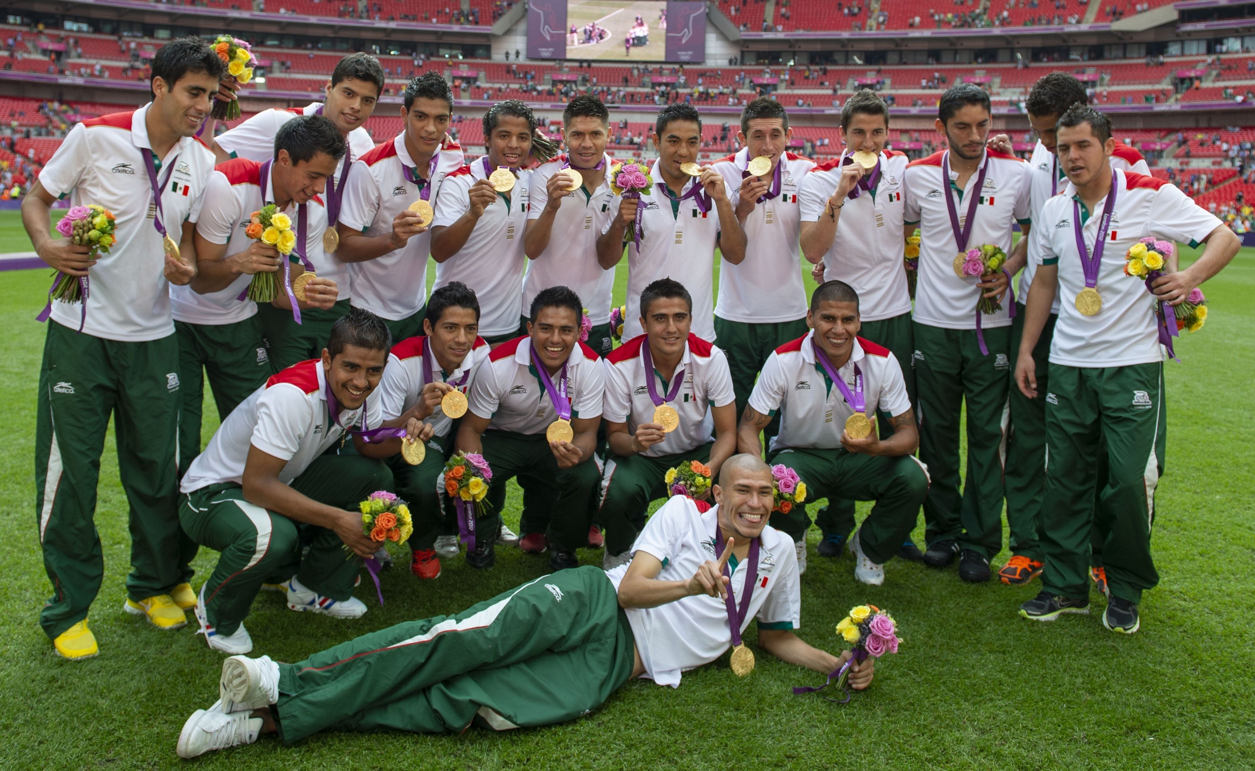 México consiguió la medalla de oro en futbol en la prueba de Londres 2012. (Foto: Mexsport)