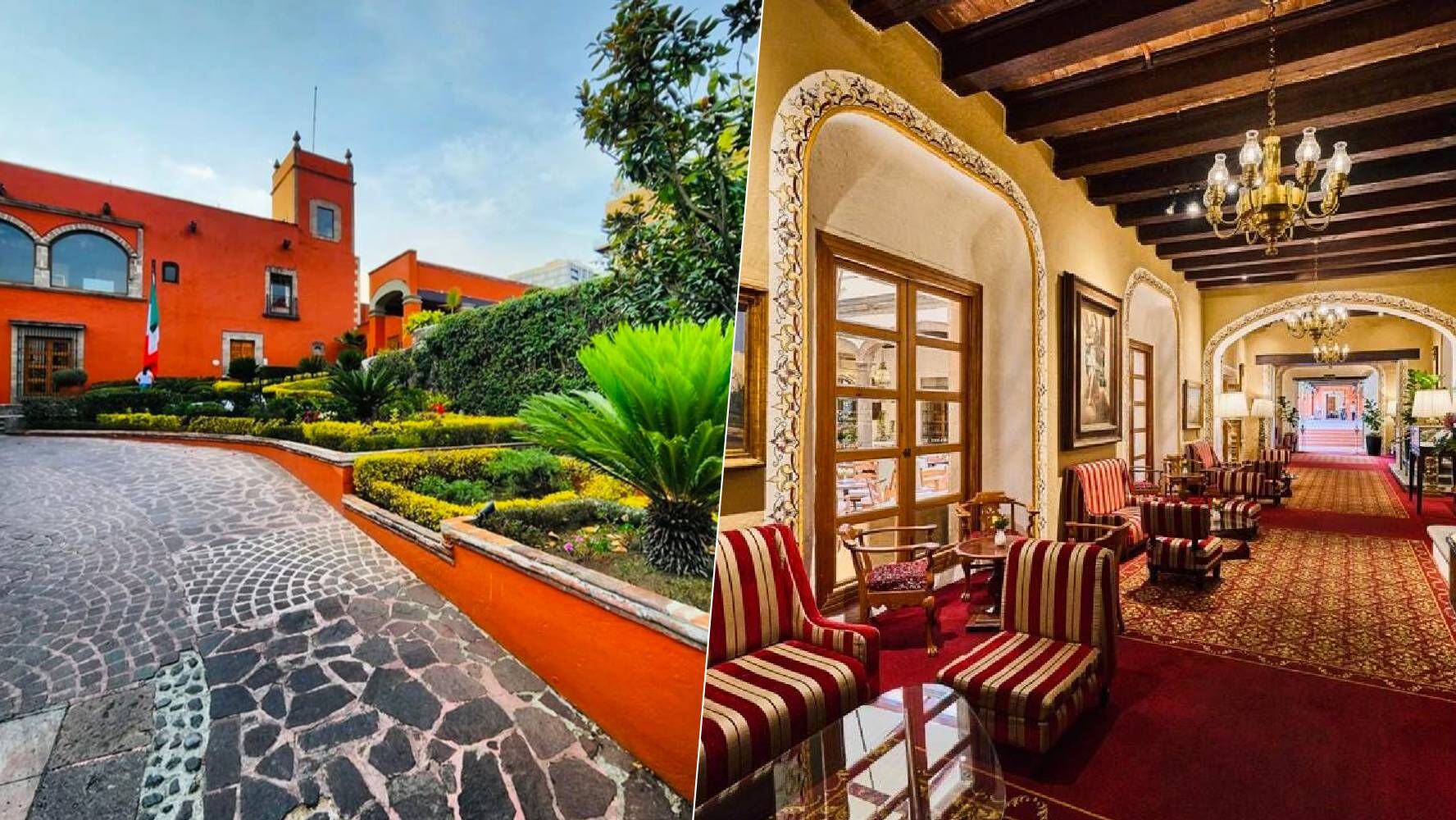 La Hacienda de los Morales tiene la característica de estar decorado como la época de México colonial. (Foto: Facebook / @Hacienda de los Morales)